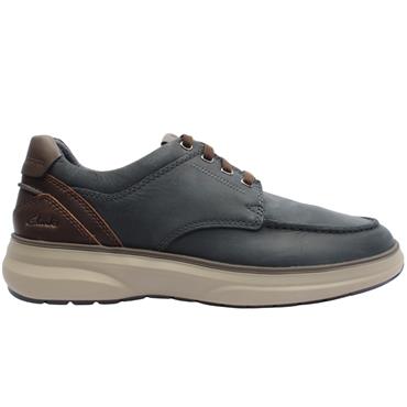 CLARKS MULLAN MOC SHOE - NAVY G